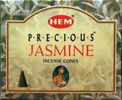 Hem Precious Jasmine Incense Cones