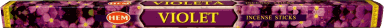 Hem Violet Incense