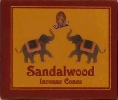 Kamini Sandalwood Incense Cones