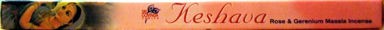 Keshava Rose Geranium Incense