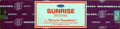Satya Sunrise Incense 40 gram