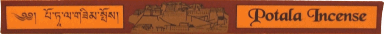 Potala Tibetan Incense