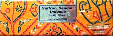 Saffron Sandal Incense