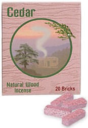 Incienso de Santa Fe Cedar Incense