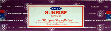 Satya Sunrise Incense 100 gram
