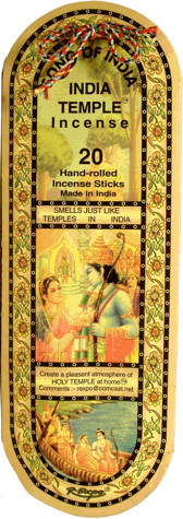 Song of India Temple Incense