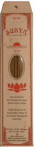 Surya Rose Incense