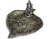 Aluminum Ganesh Round Leaf Burner